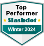 Slashdot Top Performer Summer 2023 Slashdot Top Performer Summer 2023
