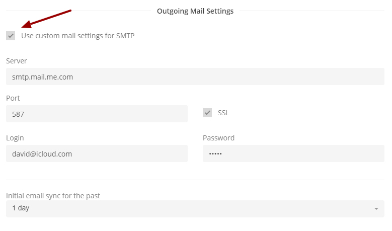 Flowlu Help Center  IMAP Synchronization