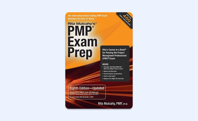 Cover: PMP Exam Prep by Rita Mulcahy