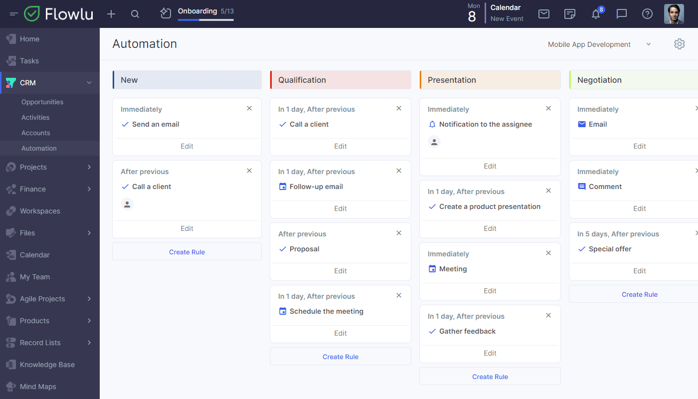 Flowlu - Automation for IT