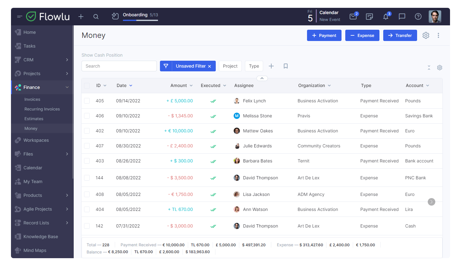 Flowlu - Multiple Currencies, Invoicing Improvements and More