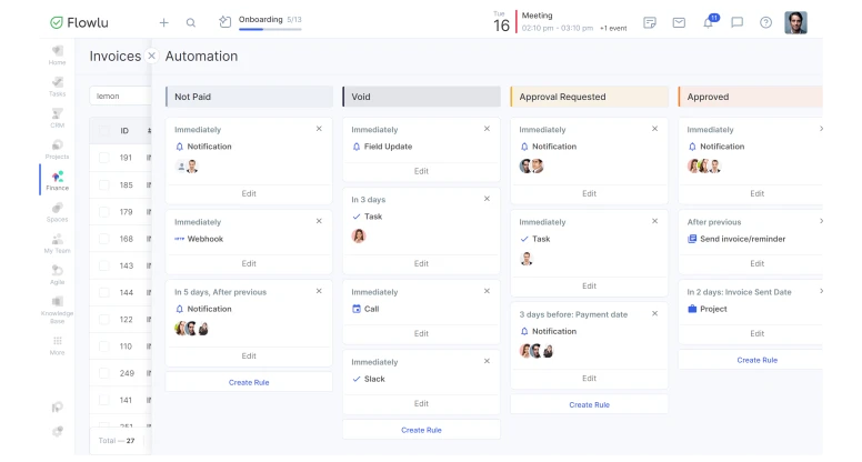 Invoice Processing With Flowlu Automation: Reduce Errors and Save Time