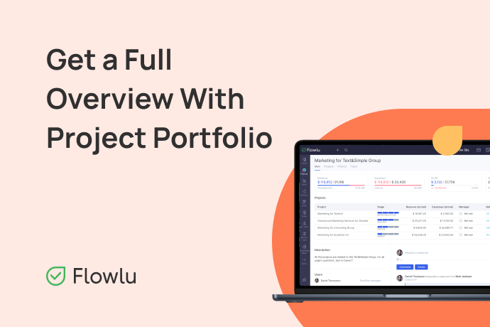 Qué es la cartera de proyectos y cómo utilizarla en Flowlu