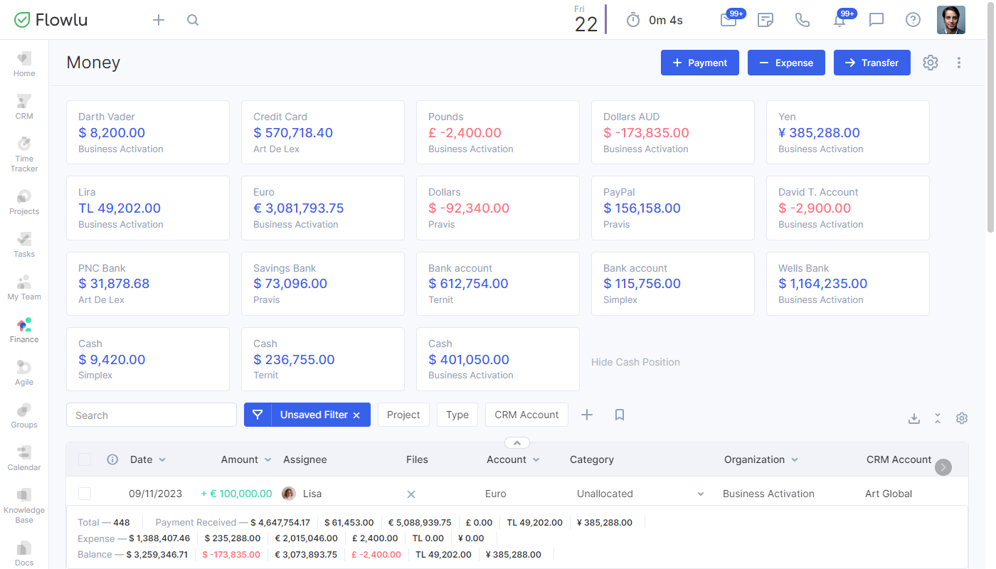 Flowlu - Asset Management Solution