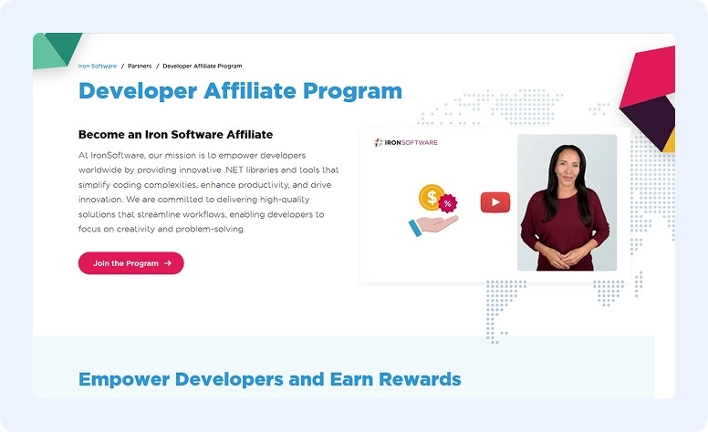 Iron Software Libraries affilate program