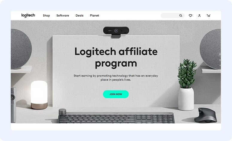 Logitech affiliate program