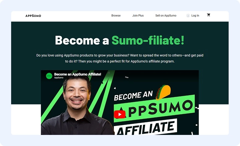 AppSumo affiliate program
