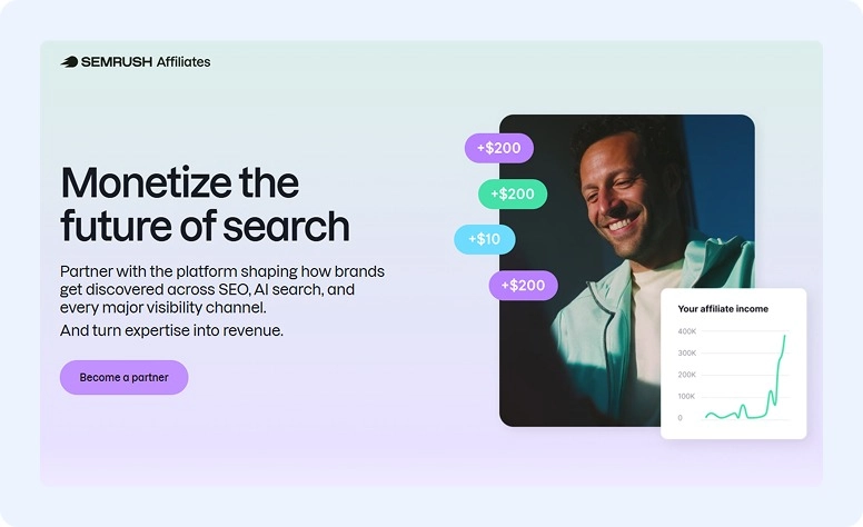Semrush affiliates