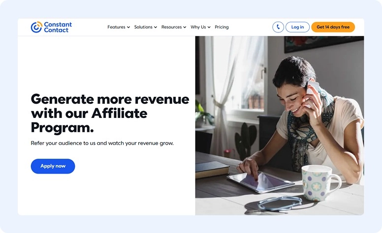 Constant Contact affiliate program