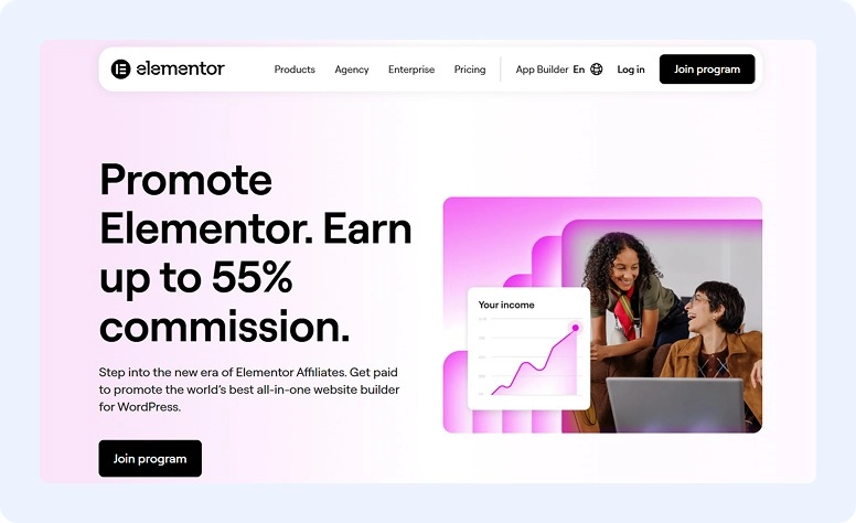 Elementor affiliates