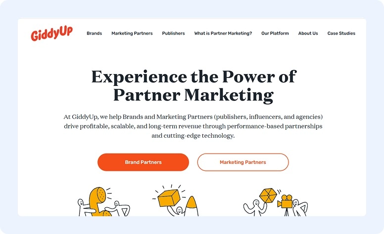 GiddyUp affiliate program