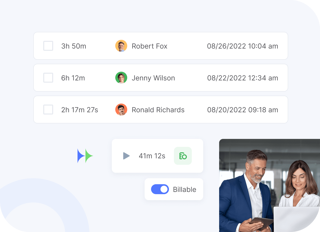 Flowlu - Time Tracking