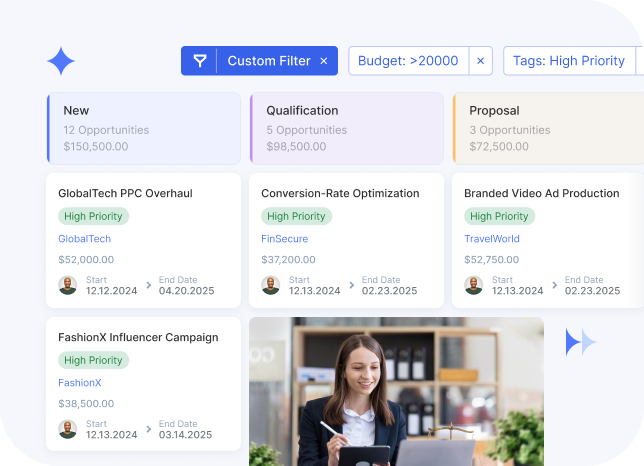 Flowlu - Manage Leads Efficiently