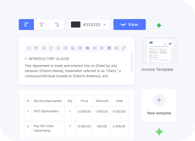 Flowlu - Generate & Send Documents