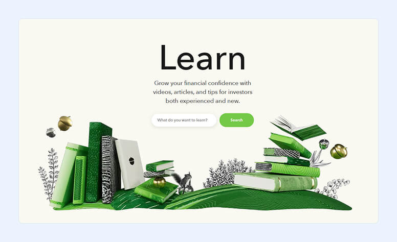 Learn home page