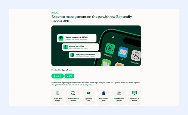Expensify app