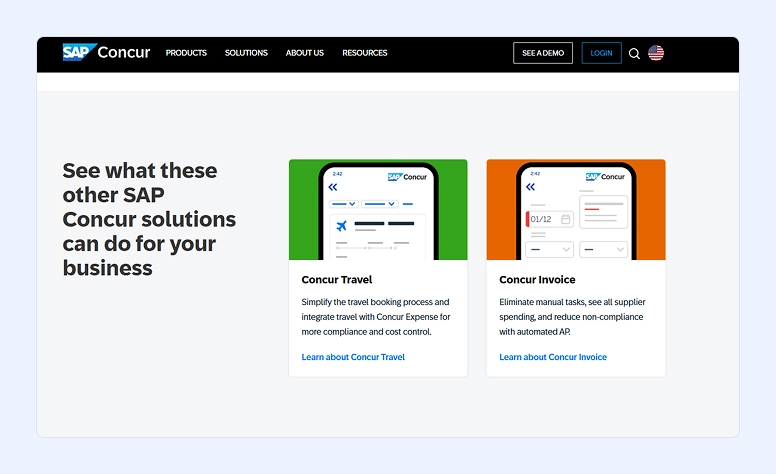 SAP Concur app