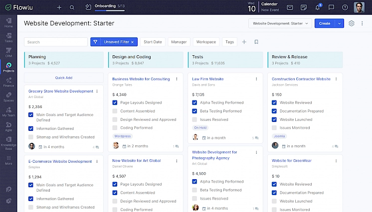 Task Based Project Management