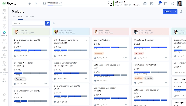 Software de controle de custos de projeto